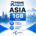 Asia 1GB weekly